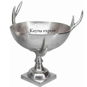 Top Selling Metal <b>Bowl</b> <b>Rabbit</b> Ear Designer Fancy Shiny Polished Party Modern Luxury Eco-Friendly Serving Decorative Good Price - Product Image 5