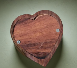 Handmade Heart <b>Pet</b> Urn Wooden <b>Memorial</b> Keepsake with Brass Paw <b>Memorial</b> Keepsake <b>Box</b> Decorative Cremation Urn <b>for</b> Ashes - Product Image 5