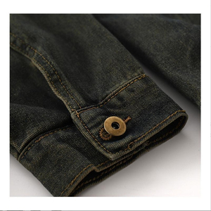 แจ็กเก็ตยีนส์ผ้าเดนิมสำหรับสตรีเสื้อแจ็กเก็ตสตรีทรงหลวมสีพิเศษพิมพ์โลโก้ตามสั่งสินค้ามาใหม่2025 - Product Image 3