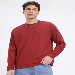 Estampado gráfico Longitud regular Cuello redondo Manga corta, hombros caídos Camiseta de tela de algodón puro de punto para hombres Made in India - Product Image 1