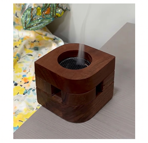 Quality Sale Mother of Pearl Mubkhar Set Bone Inlay Tray Set With <b>Box</b> and Burner Incense Bakhoor Color Bone Give Away <b>Gifts</b> - Product Image 5