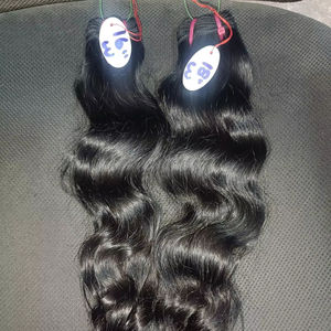 Body Wave Cheveux simples non transformés Remy pour le tissage, fournisseurs de cheveux de Chennai de l'Inde - Product Image 1