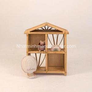 Casa de Muñecas de Mimbre en Miniatura Más Vendida, Hecha a Mano con un Bonito Diseño, Regalo para Niños - Product Image 3