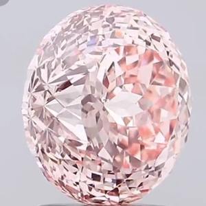 เพชรเพอร์โธเกียนคัทสีชมพูเข้มพิเศษ รุ่นลิมิเต็ดอิดิชั่น สำหรับทำจี้  แบบเม็ดเดี่ยว  ขนาด 1-5 มม. ทุกขนาดมีจำหน่าย - Product Image 4