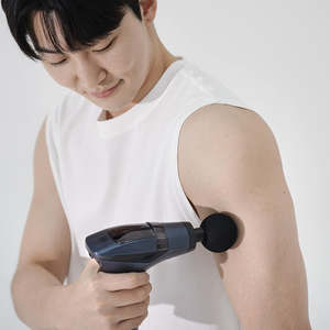 Pistolet de massage électrique sans fil mini portable ultra-léger avec vibration thermosensible et ceinture de massage compatible Code P00000UN - Product Image 1