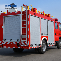 Volet roulant pour camions d'urgence, finition anti-corrosion haute résistance et volet roulant robuste en aluminium pour camion