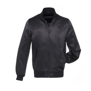 Chaqueta universitaria de satén Collage de alta calidad personalizada-OEM ODM chaqueta de béisbol de satén barata al por mayor de peso pesado de moda - Product Image 6