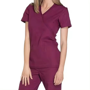 Nouvelle Arrivée KATBROS INDUSTRY Ensembles de Blouses Médicales Personnalisées OEM pour Femmes, Utilisation Hospitalière Estivale, Tissu Toile de Haute Qualité, Sur Mesure - Product Image 6