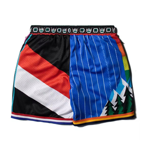 Pantalones cortos de malla fina transpirables de secado rápido, pantalones deportivos holgados para correr, baloncesto, entrenamiento, Fitness, para hombre - Product Image 2