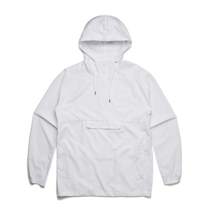 Veste coupe-vent en nylon vert olive pour hommes bon marché de qualité supérieure personnalisée en gros - Product Image 2