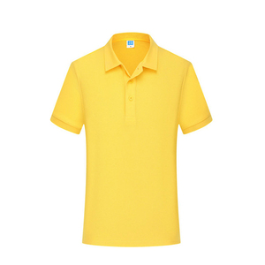 Offre Spéciale haute qualité soie Simple travail quotidien polo t-shirts Anti-rides Logo personnalisé impression bouton Spandex Golf pour Polo T-Shirt - Product Image 1