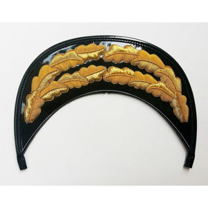 Gorra Táctica con Bordado de Hilo Dorado, Hecha a Mano, OEM, Uniforme Formal, Tejida, Transpirable, Resistente al Desgarro, Visera con Hilo Metálico, para Exteriores - Product Image 3