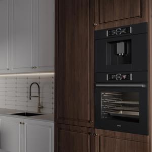 Ensemble de meubles de <span class=keywords><strong>cuisine</strong></span> KEJIA, style shaker moderne, cadre étroit, bois massif, avec plan de travail en quartz - Product Image 3