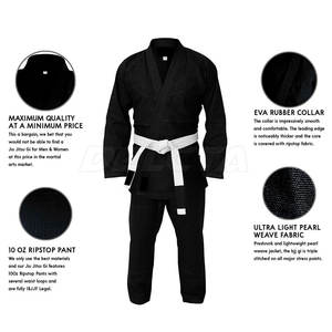 Fabrication au Pakistan, prix bas, uniforme de BJJ, haute qualité, nouveau style, uniforme de BJJ en gros - Product Image 2