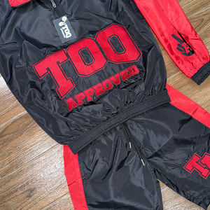 Conjunto de Camiseta y Pantalones Cortos Deportivos de Algodón Personalizados, Estilo Urbano, Gran Venta, MOQ Bajo, Transpirable, para Hombre - Product Image 6