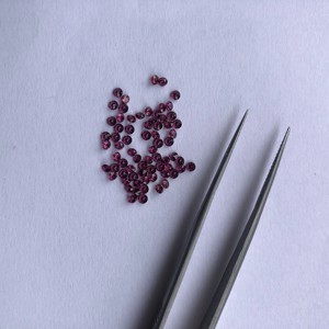 พลอยโรโดไลต์สีม่วงธรรมชาติขนาด 2 มม. ทรงกลมเจียระไน ขายส่งราคาโรงงานจากผู้ผลิต ร้านค้ากำลังมาแรง - Product Image 2