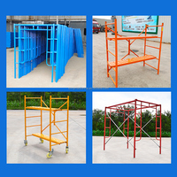 Échafaudage de cadre mobile galvanisé peint par métal modulaire moderne durable de SONGMAO pour la construction