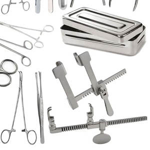 Juego de Cirugía de toracotomía, 24 Uds., instrumentos de toracotomía, kit de instrumentos quirúrgicos, acero inoxidable, calidad alemana - Product Image 3