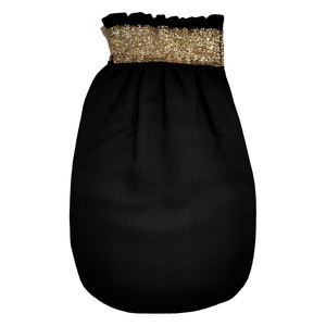 Guante de Baño Exfoliante de Primera Calidad, el Más Vendido, Vegano, Totalmente Negro, Guantes de Baño Elegantes a Precio de Descuento - Product Image 3