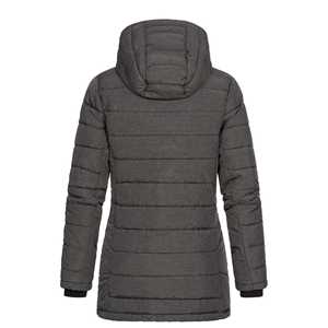 Blouson matelassé pour femme, tricoté sur mesure, imprimé avec votre logo, écologique, respirant, hiver 2026, service OEM - Product Image 3