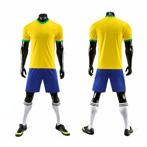 Recién llegado, Conjunto de camiseta de fútbol para hombre, uniforme de entrenamiento para correr para adultos, traje de fútbol, pantalones cortos, ropa de equipo superior, logotipo de Color personalizado - Product Image 3