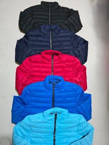 Chaqueta de Invierno para Hombre, Talla Grande, Ligera, Transpirable, Acolchada, de Color Sólido, con Logotipo Personalizado - Product Image 3