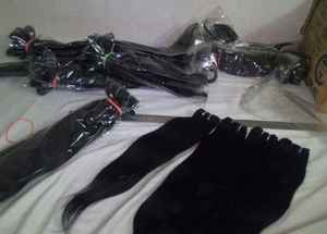 Venta al por mayor Mejor Precio Pelucas de las mujeres Virgen completa Parches para el cabello de la India disponibles Kinky Straight Bone Straight Loose Deep Wave Styles - Product Image 3