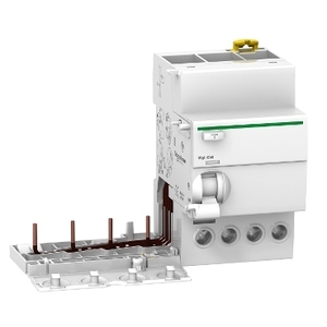 Dispositivo di Protezione da Sovratensioni Schneider Electric A9V61425 Vigi IC60-4P 25A 30mA Tipo SI, Blocco Aggiuntivo per Protezione da Dispersione a Terra - Product Image 1