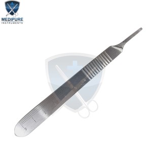Bisturí Quirúrgico Duradero con Mango BP N.° 3 4 3L 4L de Acero Inoxidable, Instrumentos Quirúrgicos Confiables para Quirófano - Product Image 6