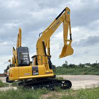 Excavatrice sur chenilles d'occasion Komatsu PC220 PC220-7 PC220-8 de 22 tonnes, d'origine japonaise, de haute qualité, avec certification EPA/CE, à vendre