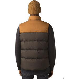 Nueva moda al por mayor a prueba de viento de talla grande chaleco acolchado chaqueta hinchada chalecos de invierno cuello alto abajo Gilet burbuja OEM - Product Image 6