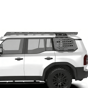 Protection de vitres latérales en acier au carbone, protection de carrosserie tout-terrain, accessoires extérieurs pour Toyota Land Cruiser LC250 2024+ - Product Image 3