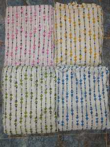 Tissu en coton sergé léger de haute qualité d'Inde pour pantalons et robes pour hommes et femmes faisant du matériel textile brut - Product Image 3