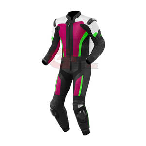 Vente à chaud Vêtements de sport Matériau en cuir de haute qualité Combinaisons de moto légères au meilleur design - Product Image 4