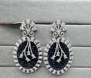 Pendientes de moda Pendientes elegantes de mujer para fiesta Accesorios de moda con piedra de circón para regalos - Product Image 4