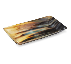 Bandeja de Servir Rectangular Moderna de Cuerno de Búfalo con Grabado y Sensor Táctil, con Diseño Personalizable para Decoración de Mesa de Boda - Product Image 2