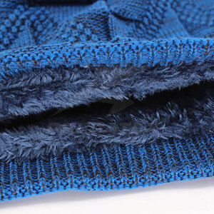 Gorro de Jacquard Unisex, gorro de invierno cálido único para actividades al aire libre, gorros de moda cómodos de estilo Reversible - Product Image 6