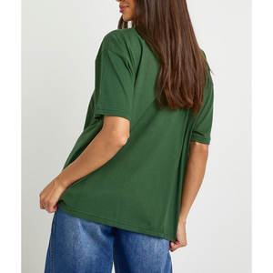 Camiseta ligera de gran tamaño para mujer, camisetas en blanco GSM personalizadas a la venta - Product Image 6