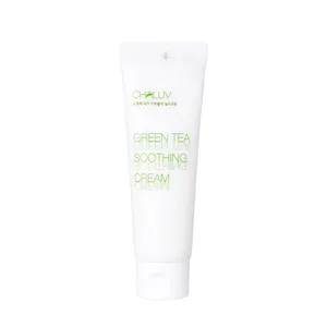 Cream Aloe vera Korean Skincare Face Chaluv Green Tea Soothing Cream Moisturizing and Nourishing Natural Coconut Oil