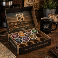 Boîte en carton AT PACK pour capsules de café Kcup, emballage cadeau pour capsules de café, emballage de vente au détail pour les marques de café