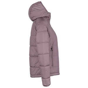 ODM/OEM 2025 Customizable Women's Winter Coat Breathable Insulated Padded Jacket Cotton Filling Made Canvas <b>Fabric</b> Wholesale - Product Image 4