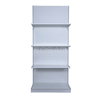 1310*900*350mm Supermarkt-Rackloch-Backplane-Gondel mit einseitigem Supermarkt regal