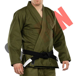 Jiu Jitsu Gi brasileño ligero Premium hecho en fábrica personalizado BJJ Gi con logotipo sublimado y bordado MMA Grappling Apparel - Product Image 1