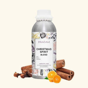 Huile Corporelle Biologique à Base de Plantes, Mélange d'Huiles Essentielles 100% Pures de Qualité Cosmétique, pour Hydrater la Peau, Utilisation Cutanée, Esprit de Noël - Product Image 1