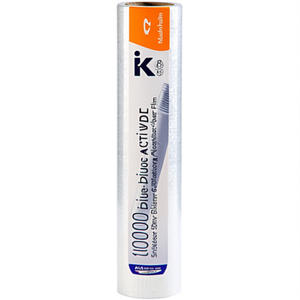 IKS 100m <b>Blue</b>-Transparent LDPE SW36 Protective Film 50cm Width <b>Roll</b> Adhesive <b>Paper</b> & Film - Product Image 3