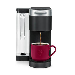 เครื่องชงกาแฟ K-Cup Pod แบบเสิร์ฟเดี่ยว K-Elite Keurigs ต้นฉบับคุณภาพสูง เครื่องชงกาแฟ K-Cup พัดเงาเงิน - Product Image 1