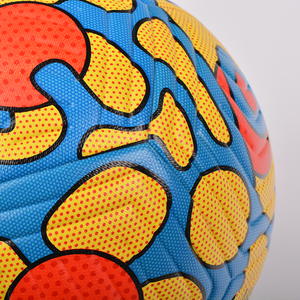 Balones de Fútbol Personalizados con Rayas Azules NK, Balones de Fútbol de Alta Gama, Fabricantes de Balones de Fútbol Suministran Directamente Balones de Fútbol para Partidos - Product Image 5