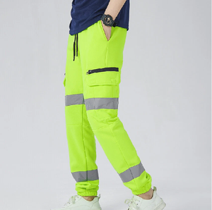Pantalones de soldadura de alta calidad, traje protector, pantalón de soldadura de piel de vaca resistente al calor y al fuego, Industrial antiestático y resistente - Product Image 6