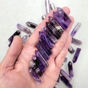 Torres Mini de Amatista Africana Más Vendidas, Talladas a Mano, Puntas de Piedras Preciosas Pulimentadas para Sanación y Rejillas de Cristal Disponibles para la Venta - Product Image 1