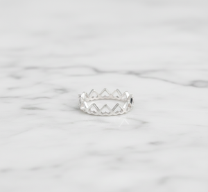 925 Sterling <b>Silver</b> Heart Engagement <b>Ring</b> Classic <b>Boho</b> Eternity Design Women's Wedding & Party <b>Ring</b> - Product Image 4